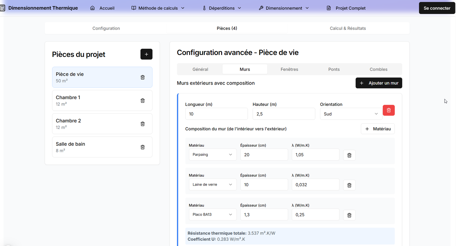 Déperditions Avancées (2/5)